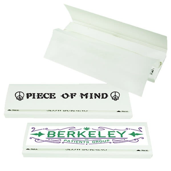 1¼” Business Logo Imprinted Rolling Papers