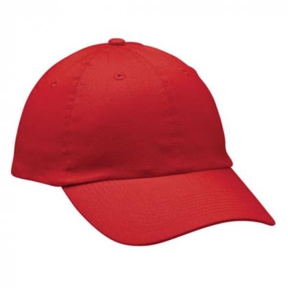 All-Around Unstructured Cap Promotional Imprinted- Red