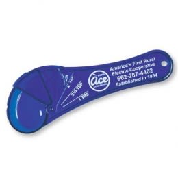 Five-in-one Measuring Spoon Promotional Custom Imprinted With Logo