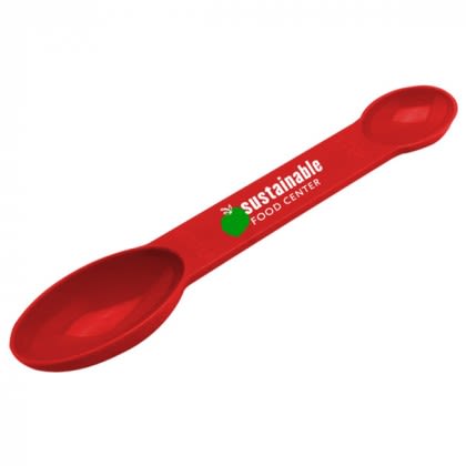 Two-in-One Measuring Spoon-red