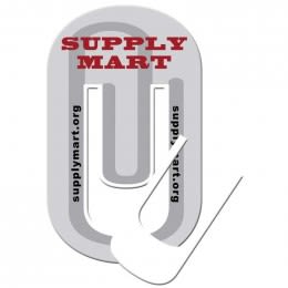 Paper Clip Shape Magnet - Medium - 20 mil Promotional Custom Imprinted With Logo