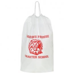 12"x16" Cotton Cord Drawstring Bag with Gusset