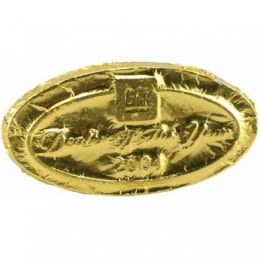 Custom Embossed Chocolate - 2" Round/Oval Promotional Custom Imprinted With Logo