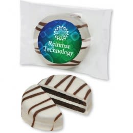 Promotional White Chocolate Covered Oreo Cookie