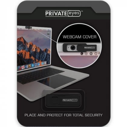 Packaged Private Eyes Lens Cover Promo