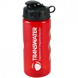 22 oz Mini Mountain Water Bottle with Flip Top Lid