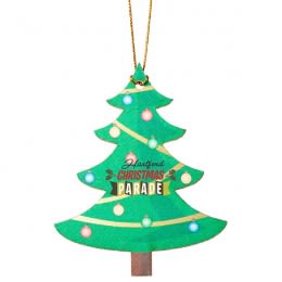 Full Color Pulpboard Christmas Tree Ornament - One or Two Sides