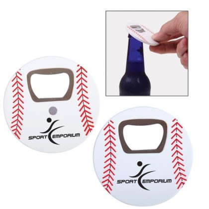 Custom Baseball Bottle Opener | Personalized Sports Bottle Openers | Promotional Novelty Bottle Openers