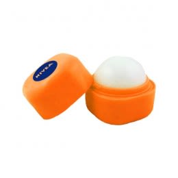 Logo Imprinted Square Lip Balm - Orange