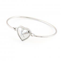 Engravable Heart Baby Bangle Bracelet