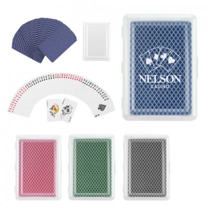 Personalized Playing Cards in Cases | Playing Card Promotional Products