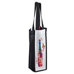 Dye Sublimated PET Wine Bottle Bag 