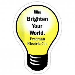 Promotional Novelty Magnets | Custom Lightbulb Shaped Marketing Magnet | Custom Shaped Refrigerator Magnets for Businesses