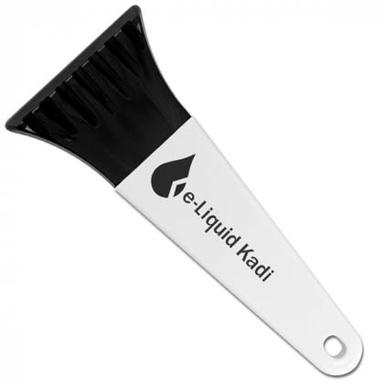 Small Promotional Ice Scrapers for Businesses - 7” - Black Blade