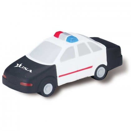 Police Car Stress Ball Promotional Custom Imprinted With Logo