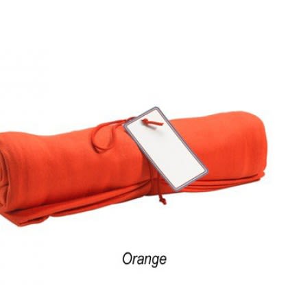 Pro-Weave Imprinted & Embroidered Stadium Blankets - Orange