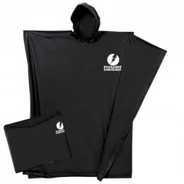 Black Storm Front Logo Poncho