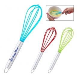 Rubber Whisk with Stainless Handle