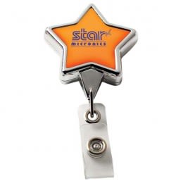 Customized Chrome Star Badge Reel