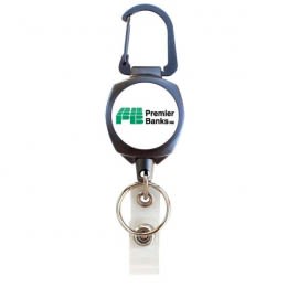 SIDEKICK Badge Reel & Key Holder with Logo