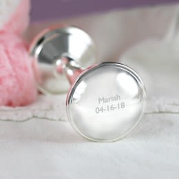 Personalized Baby Rattle