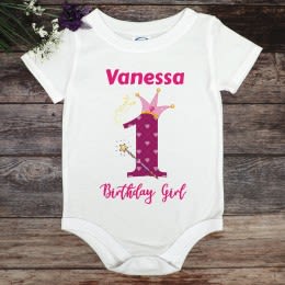 Birthday Girl Onesie | Custom Bodysuit for Baby