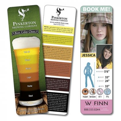 2 1/2" x 8 1/2" Full Color Bookmark - 10 pt