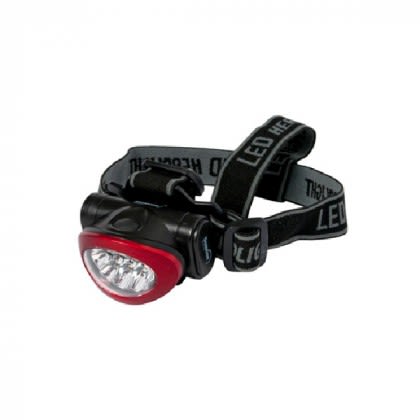 Promotional Headlamp - 10 LED - Red