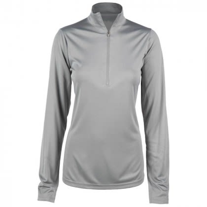 Promo Ladies Legend Jersey 1/2 Zip Pullover - Charcoal