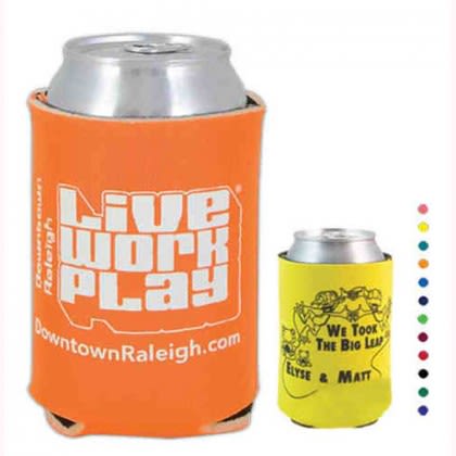 Scuba Can Holder Promotional Custom Imprinted With Logo