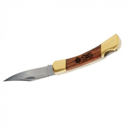 Gold Accent Mini Pocket Knife - Low Minimum