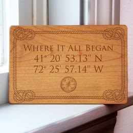 Custom Coordinates Gifts  Personalized Latitude & Longitude Gifts