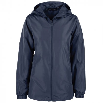 Printed Ladies Olympic Lightweight Jacket - Navy