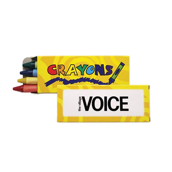 Four Pack Crayon Box