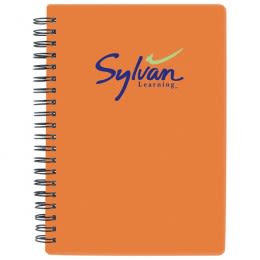 Sweda Translucent Notebook with Imprint - Orange