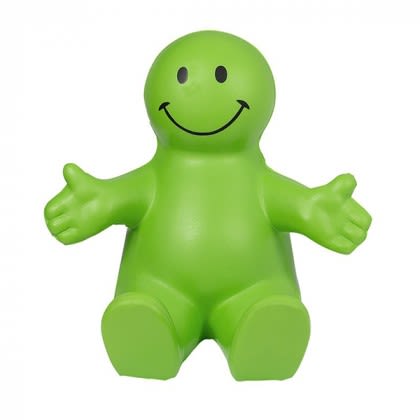 Lime Green Cell Phone Holder-Smiley Guy