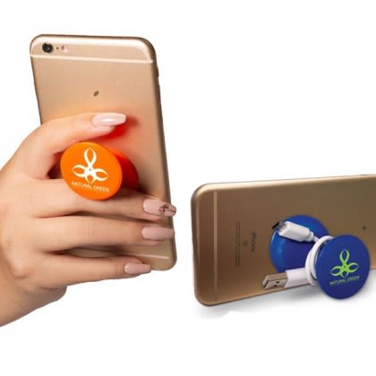 Pull-Topper Phone Holder