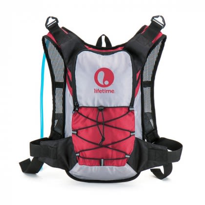 Red Santa Cruz Wholesale Discount Hydration Packs | Custom Bicycle Hydration Packs | Personalized Nylon Hydration Packs