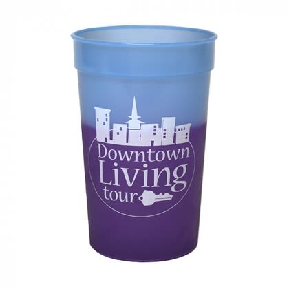 Mood Stadium Cup 22 oz. with Imprint - Blue/purple