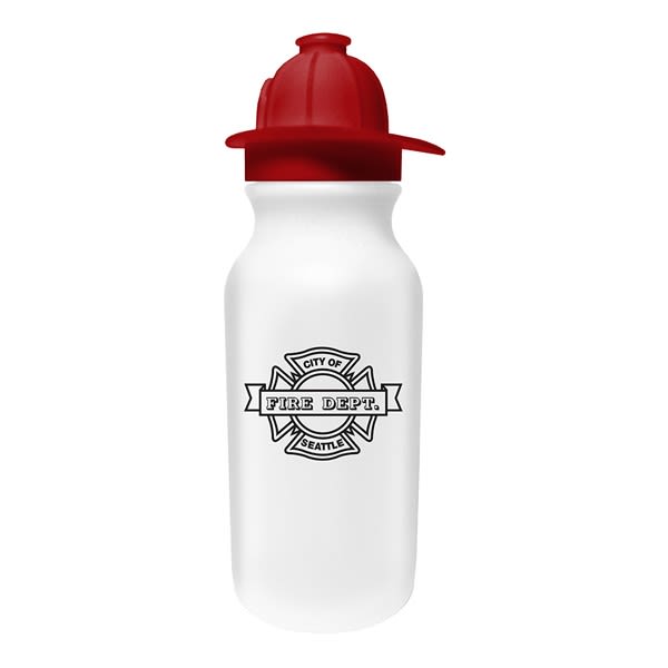 20 oz Water Bottles with Push Caps