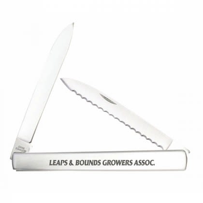 Stainless Produce Sampler Knife in Nylon Pouch