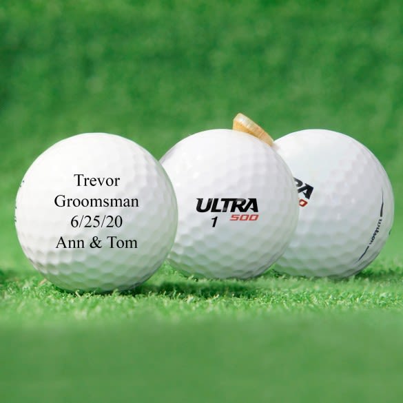 Wilson Ultra 500 Golf Balls - Set of 3