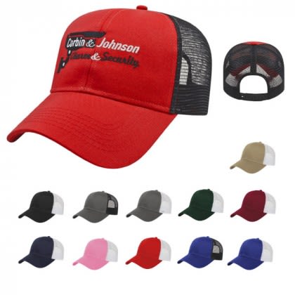 Promotional Two-Tone Mesh Back Cap