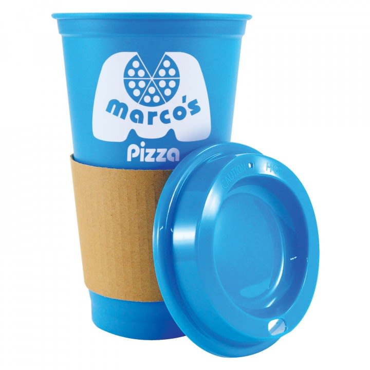 Solo Cup Style Single Wall Promotional Tumbler - 16 oz.