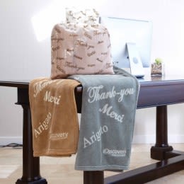 Thank You Velura Throw Blanket | Promotional Throw Blankets