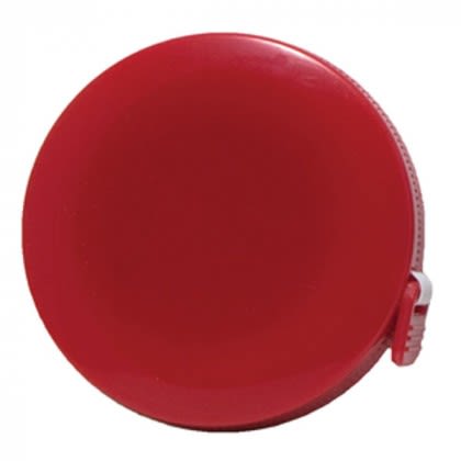 60 in. Round Tape Measure Red