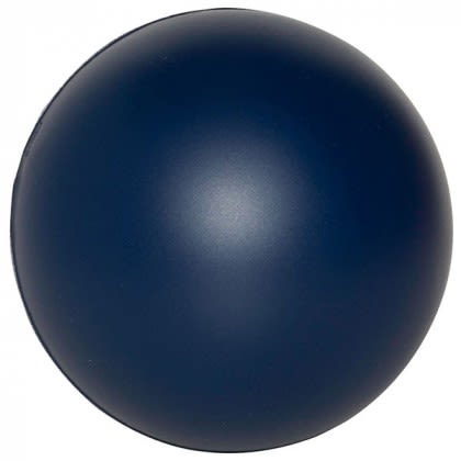 Navy Color Squeeze Ball Custom Logo