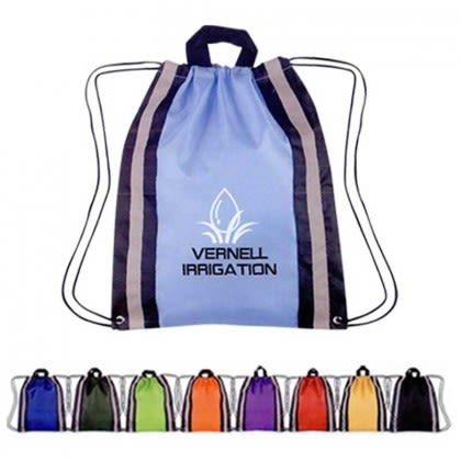 Small Nylon Reflective Sports Pack Promotional Custom Imprinted With Logo