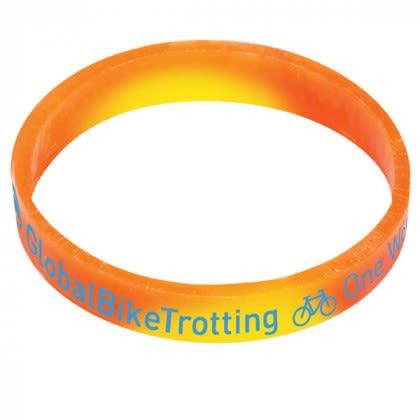 Mood Bracelet with Wrap Business Imprint orange