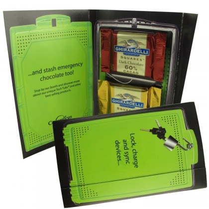 Custom Calling Card with Ghirardelli Chocolate Squares